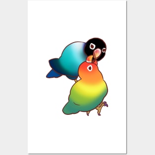 LOVEBIRDS T-SHIRTS Posters and Art